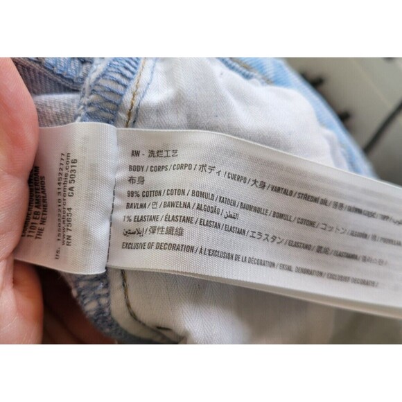 Abercrombie and Fitch Womens Plus Size 90s Straight Ultra High Rise Jean… - Picture 6 of 8